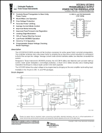 Click here to download UCC3819DW Datasheet