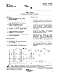 Click here to download UCC2891PW Datasheet