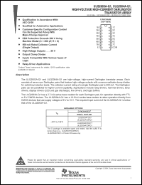 Click here to download ULQ2003ATDRQ1 Datasheet