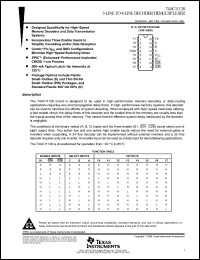 Click here to download 74AC11138NSR Datasheet
