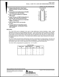 Click here to download 74AC11239D Datasheet