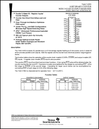 Click here to download 74AC11593DW Datasheet