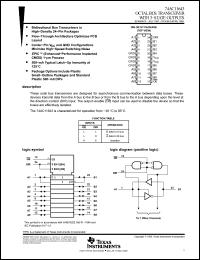 Click here to download 74AC11643 Datasheet