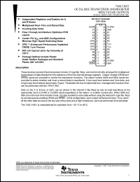 Click here to download 74AC11651DW Datasheet