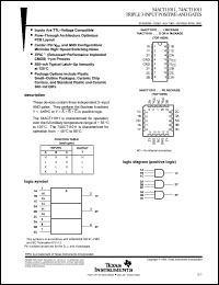 Click here to download 74ACT11011N Datasheet