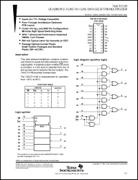 Click here to download 74ACT11158DW Datasheet