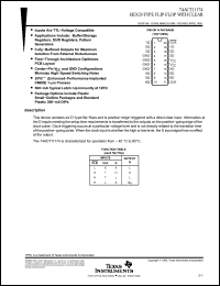 Click here to download 74ACT11174DW Datasheet