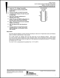 Click here to download 74ACT11251 Datasheet