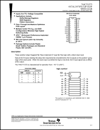 Click here to download 74ACT11273DW Datasheet