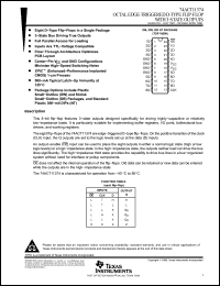 Click here to download 74ACT11374NSRE4 Datasheet