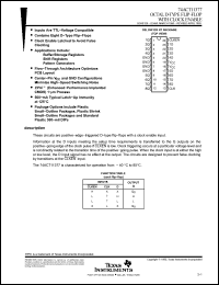 Click here to download 74ACT11377DW Datasheet