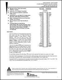 Click here to download 74ACT16470DLR Datasheet