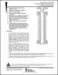 Click here to download 74ACT16544DLR Datasheet