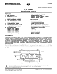 Click here to download ADS5521IPAPRG4 Datasheet