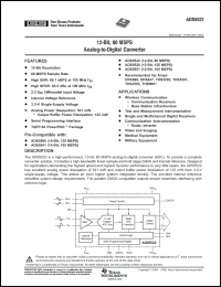 Click here to download ADS5522IPAP Datasheet