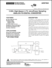 Click here to download ADS7822E/2K5G4 Datasheet