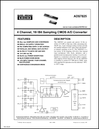 Click here to download ADS7825UBE4 Datasheet
