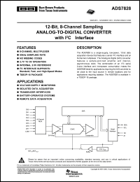 Click here to download ADS7828E/2K5G4 Datasheet