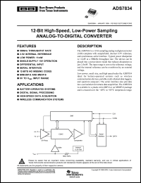 Click here to download ADS7834E/250G4 Datasheet