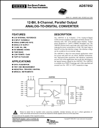 Click here to download ADS7852YB/2KG4 Datasheet