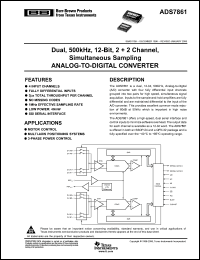 Click here to download ADS7861EB/2K5G4 Datasheet