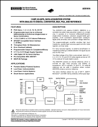 Click here to download ADS7870EAG4 Datasheet