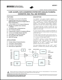 Click here to download ADS7871IDBG4 Datasheet