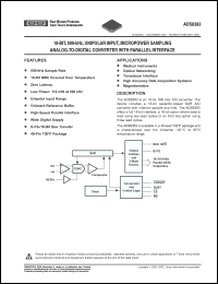 Click here to download ADS8383IPFBRG4 Datasheet