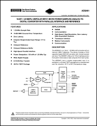 Click here to download ADS8401IBPFBRG4 Datasheet