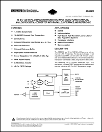 Click here to download ADS8402IBPFBTG4 Datasheet