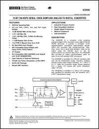 Click here to download ADS8508IBDWRG4 Datasheet