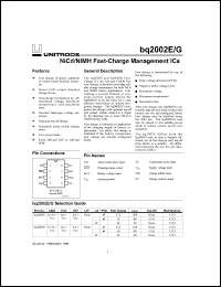 Click here to download BQ2002GSNTR Datasheet