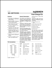 Click here to download BQ2004HSNTRG4 Datasheet
