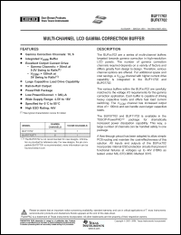 Click here to download BUF07702 Datasheet