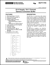Click here to download BUF11705AIPWPR Datasheet