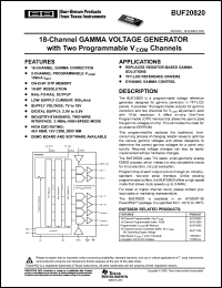 Click here to download BUF20820AIDCPR Datasheet