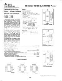 Click here to download CD4040BNSRE4 Datasheet