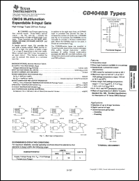 Click here to download CD4048BM96 Datasheet
