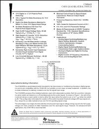 Click here to download CD4066BMT Datasheet