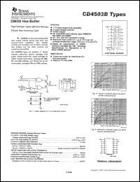 Click here to download CD4503BME4 Datasheet