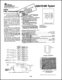 Click here to download CD4724BPWR Datasheet