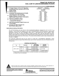 Click here to download CD54ACT139 Datasheet