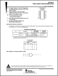 Click here to download CD74AC10EE4 Datasheet