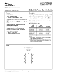Click here to download CD74ACT164M96E4 Datasheet