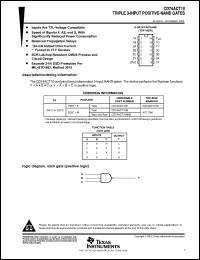 Click here to download CD74ACT10EE4 Datasheet