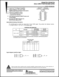 Click here to download CD74ACT20EE4 Datasheet