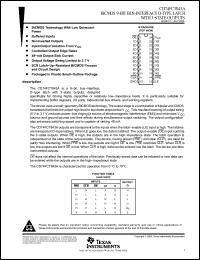 Click here to download CD74FCT843AM96E4 Datasheet