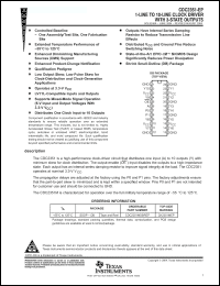 Click here to download CDC2351MDBREP Datasheet