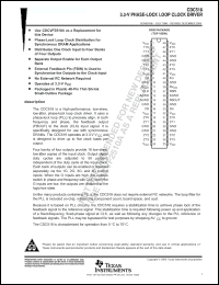 Click here to download CDC516DGGRG4 Datasheet