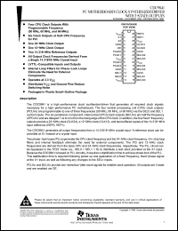 Click here to download CDC9841DW Datasheet